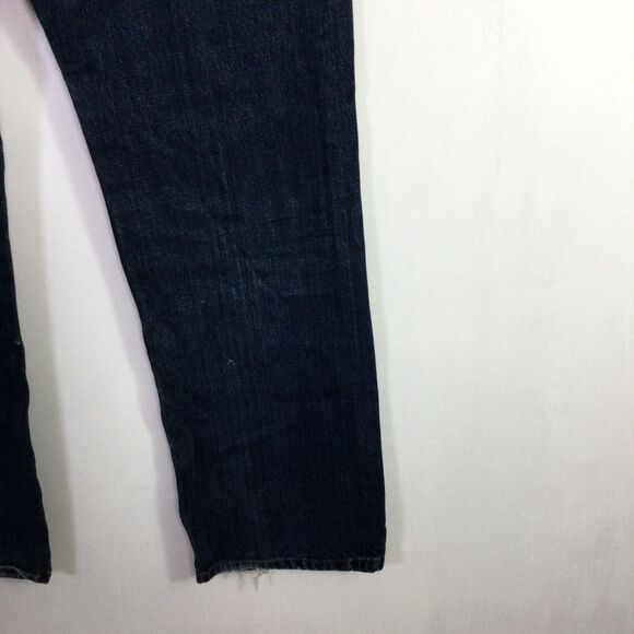 Levi's 527 Mens Slim Leg Jeans Dark Wash Blue Size 36X32 - Picture 13 of 16